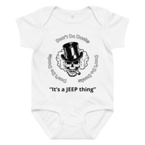 Baby jersey bodysuit