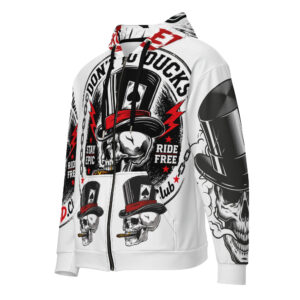 Unisex zip hoodie
