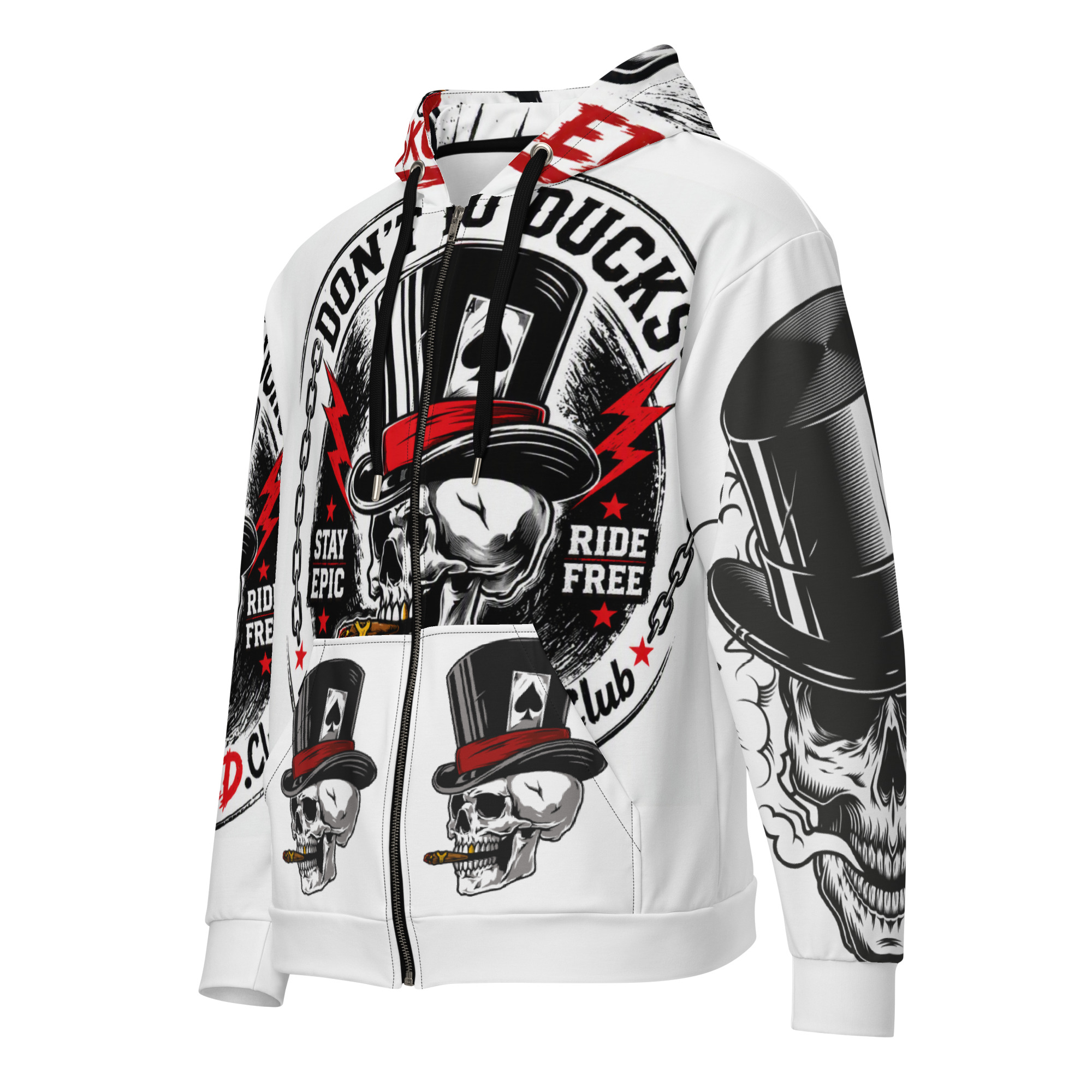 Unisex zip hoodie